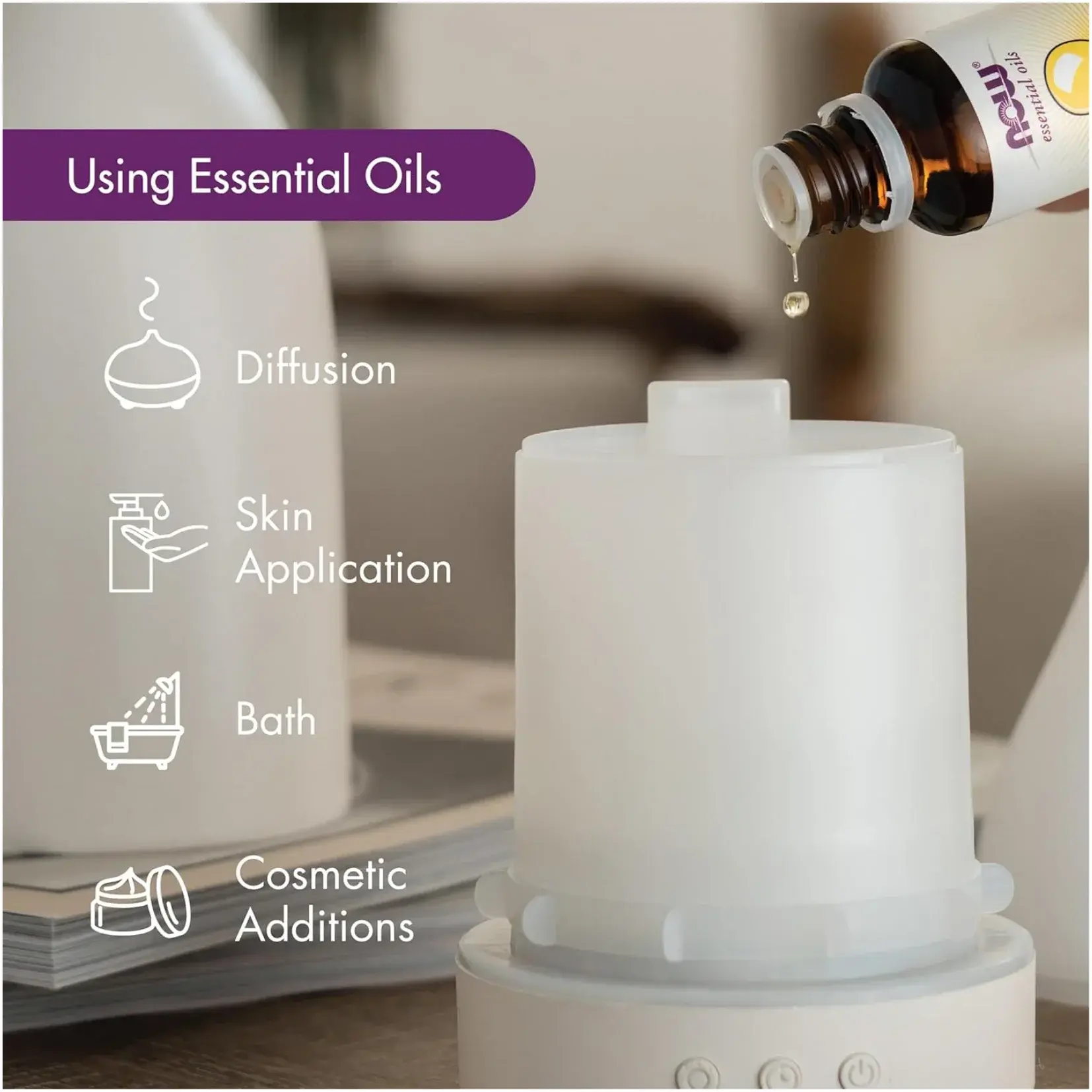 Now Lavender Pure Essential Oil for Relaxation & Aromatherapy 30ml