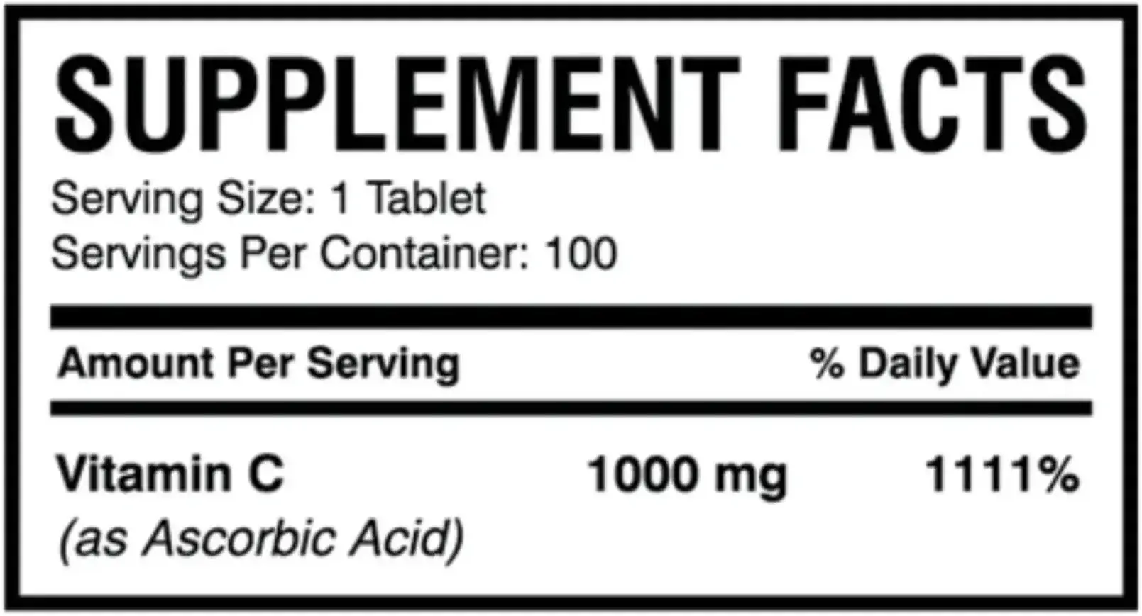 AMS Rapid C 1000mg Fast-Release Immune Support Vitamin C Tablets 100s