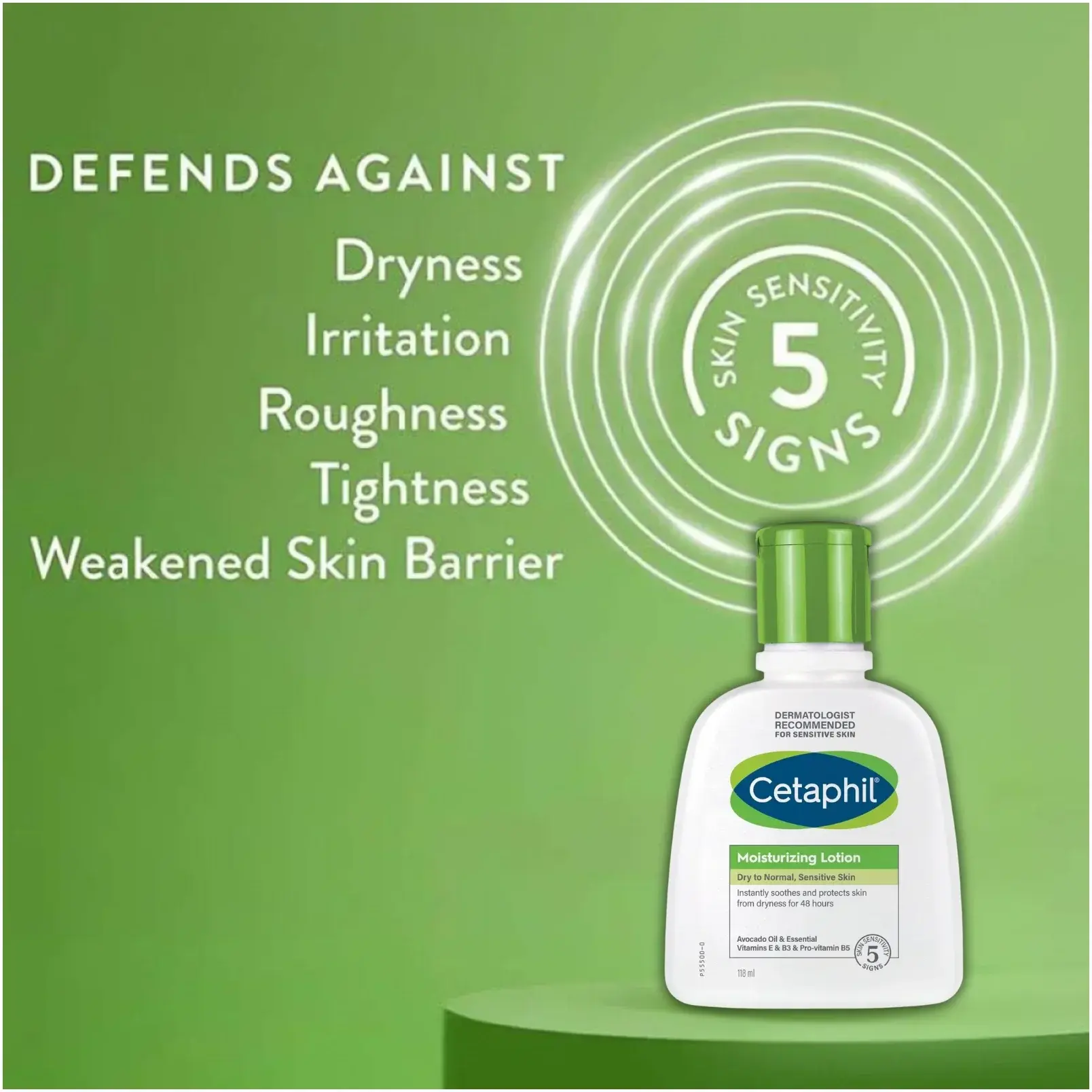 Cetaphil Daily Moisturising Lotion for Normal to Dry Skin 118ml
