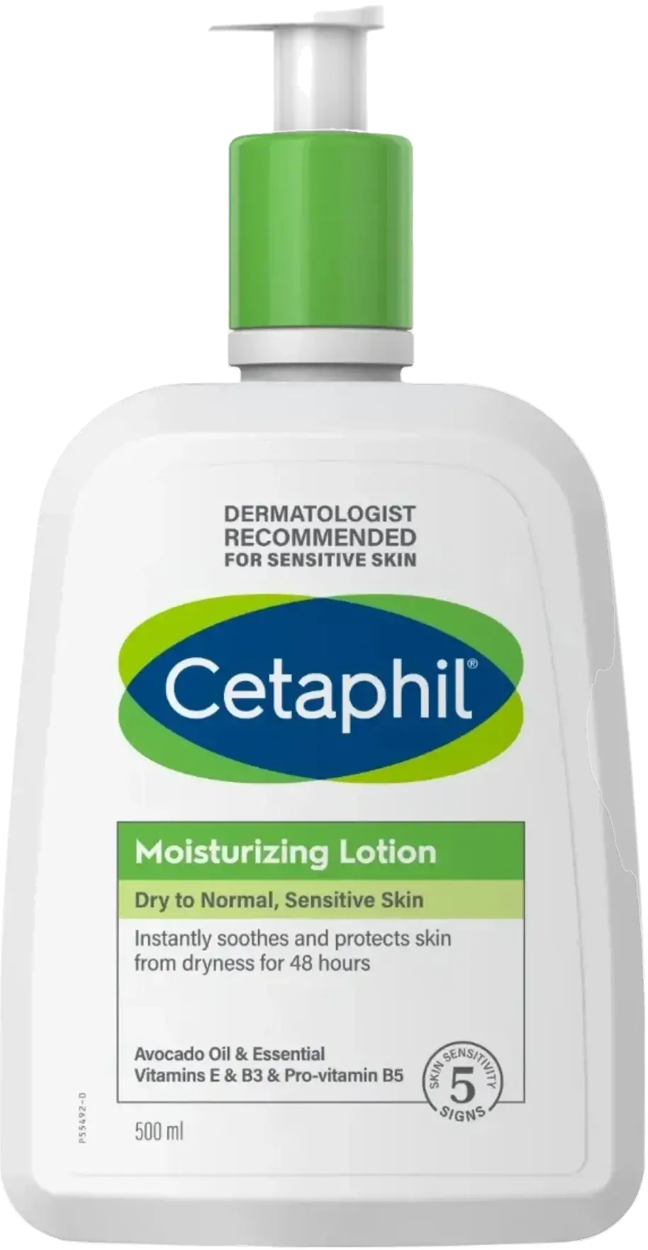 Cetaphil Daily Moisturising Lotion for Normal to Dry Skin with Pump 500ml pack
