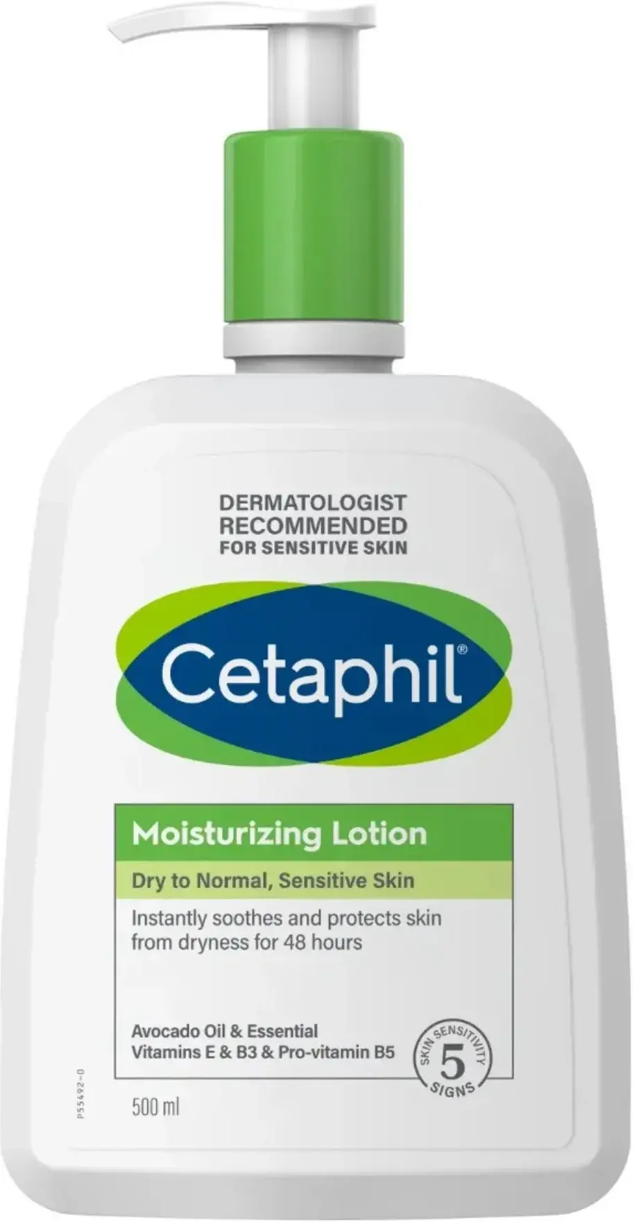 Cetaphil Daily Moisturising Lotion for Normal to Dry Skin with Pump 500ml pack