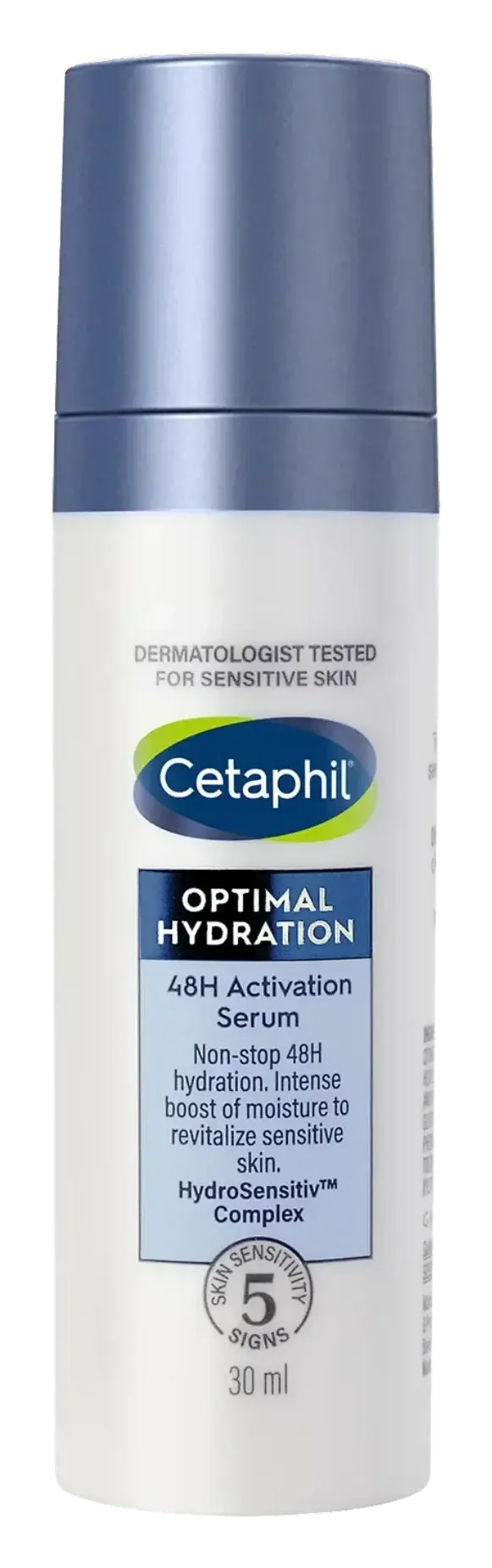 Cetaphil Optimal Hydration 48H Hyaluronic Acid Plumping Face Serum 30ml pack