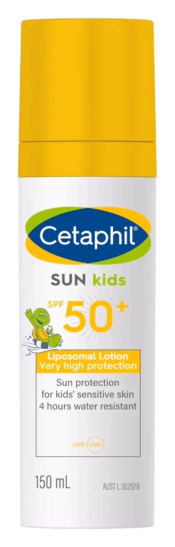 Cetaphil Sun Kids SPF50+ Sun Protection Sunscreen Lotion 150ml pack