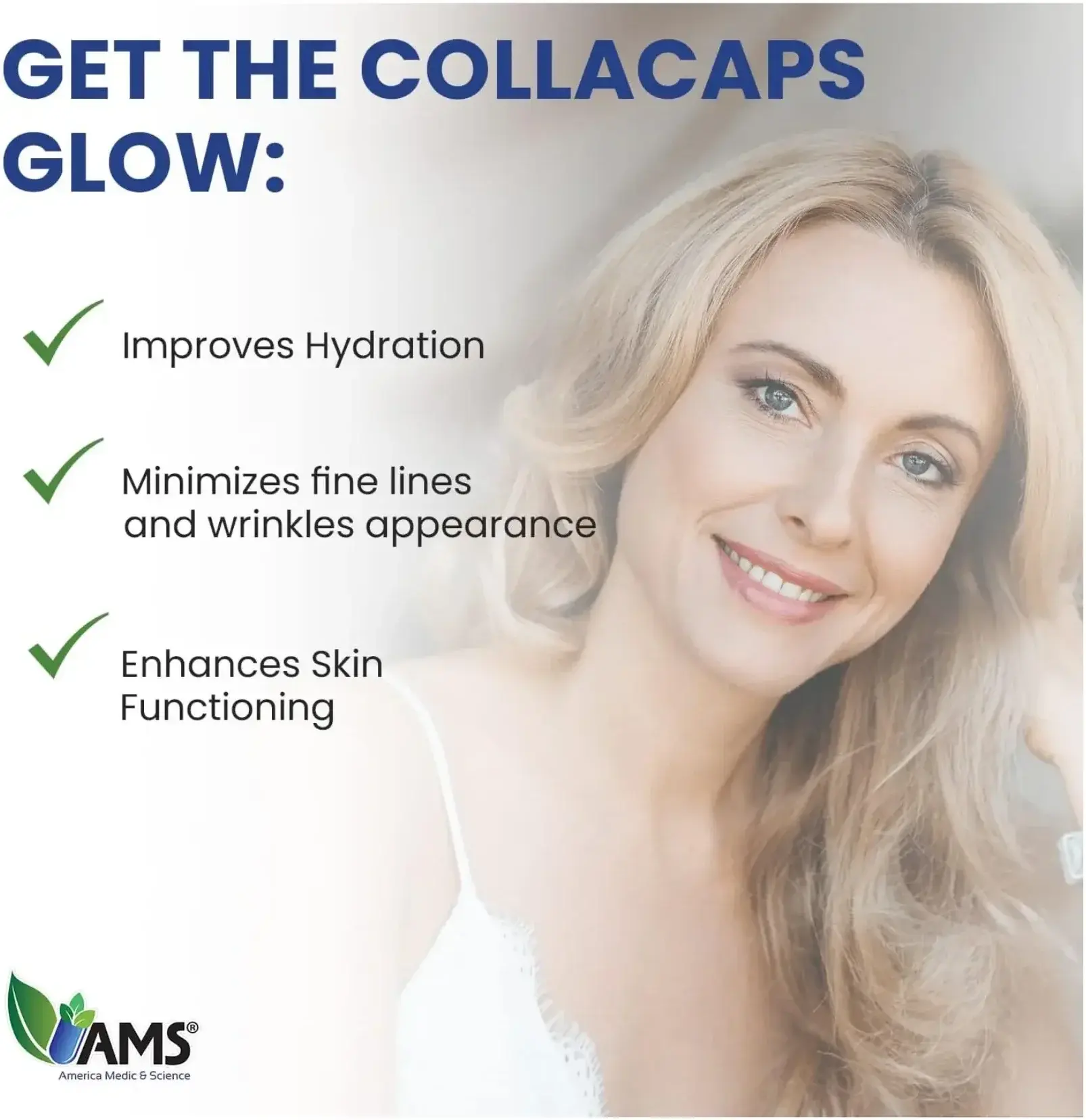 AMS Colla Collagen Skin & Joint Support Capsules 60s