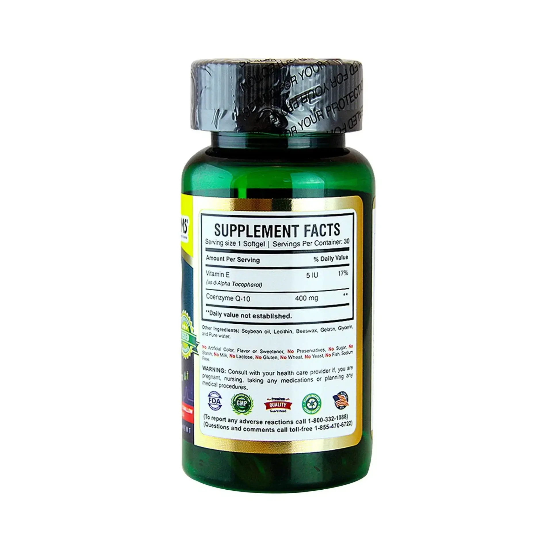 AMS CoQ10 400mg Heart & Cellular Energy Support Softgels 30s