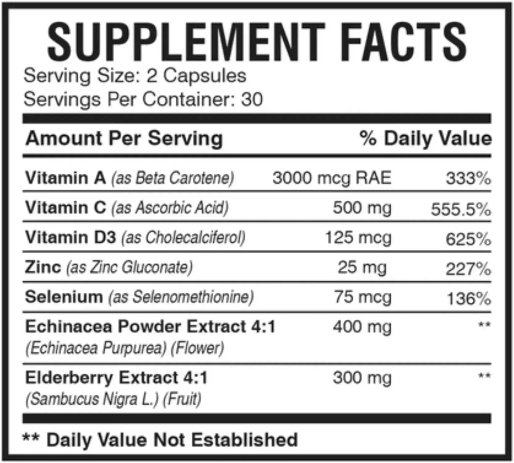 AMS Immunexa Immune System Strengthening Support Capsules 60s