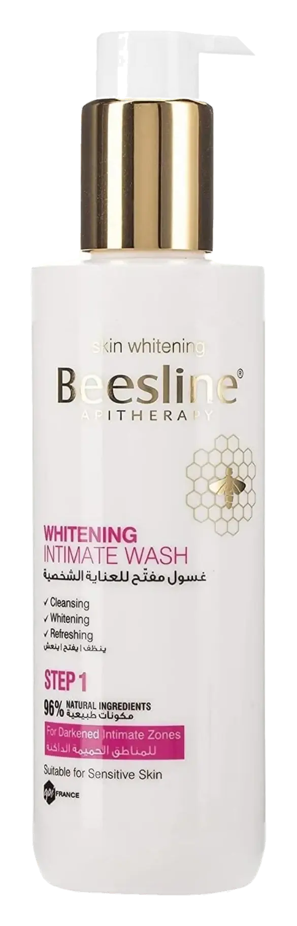 Beesline Whitening Intimate Hygiene Wash Step 1 200ml pack