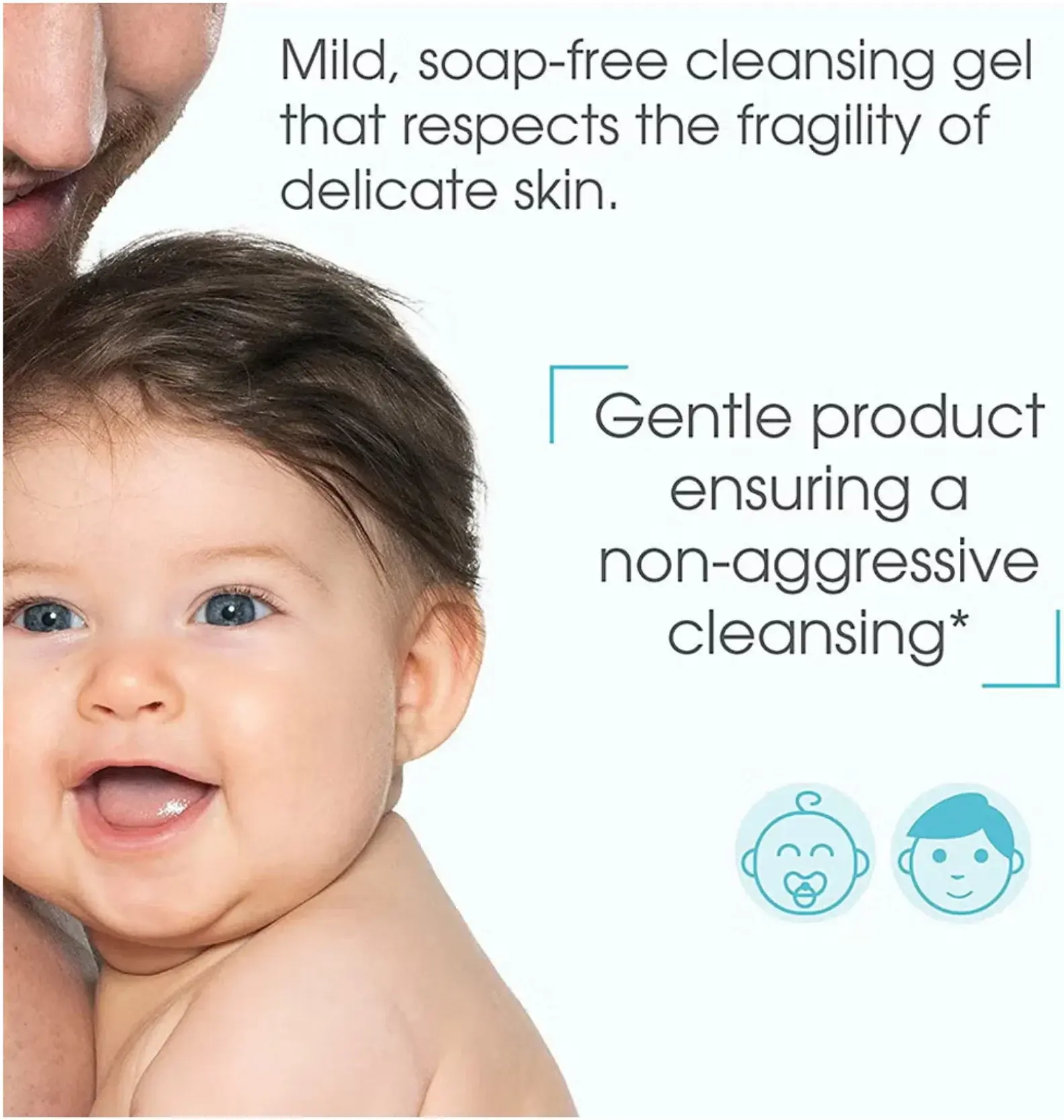 Bioderma ABC Derm Moussant Gentle Baby Cleansing Foam 1 Litre