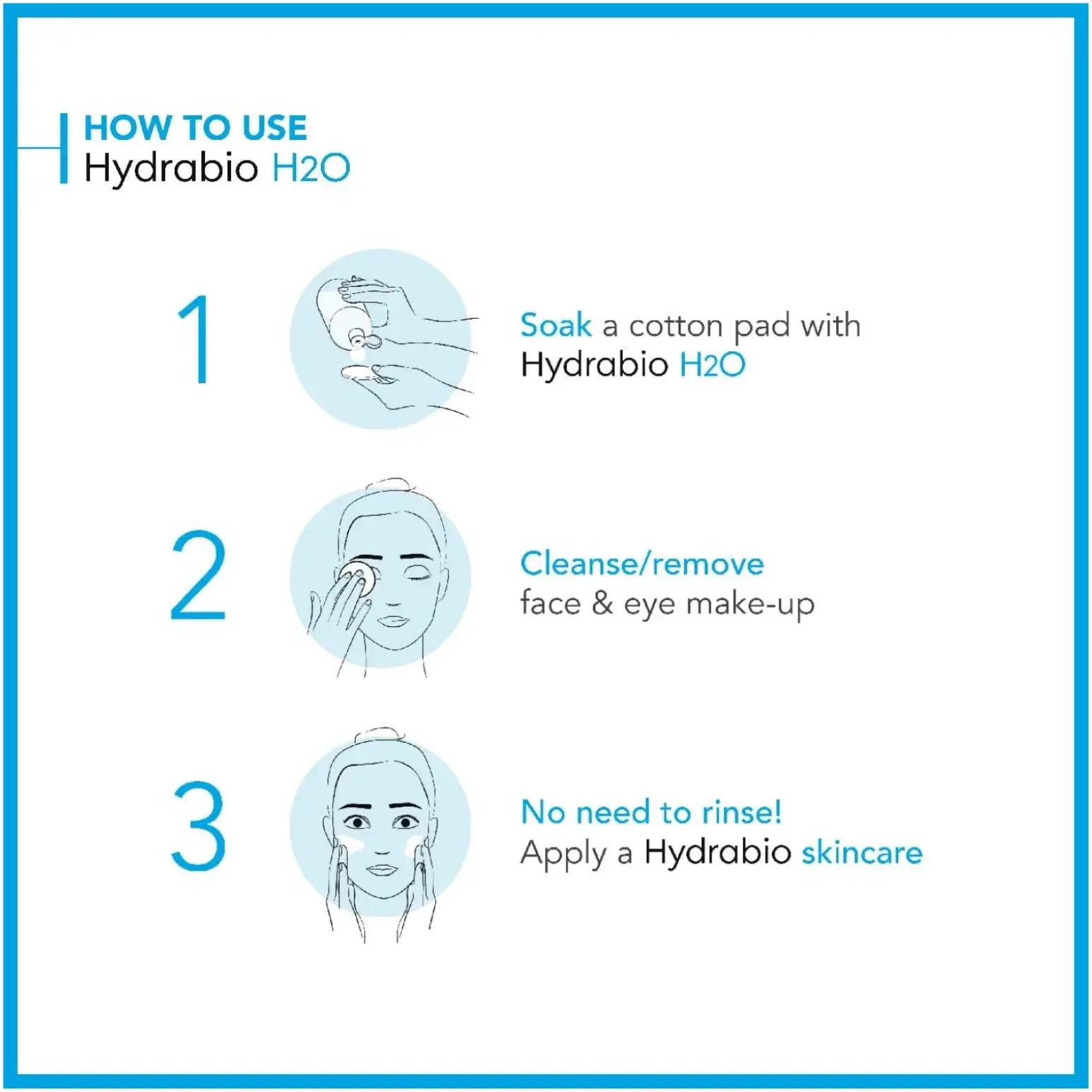 Bioderma Hydrabio H2O Moisturising Makeup Removing Micellar Water 250ml