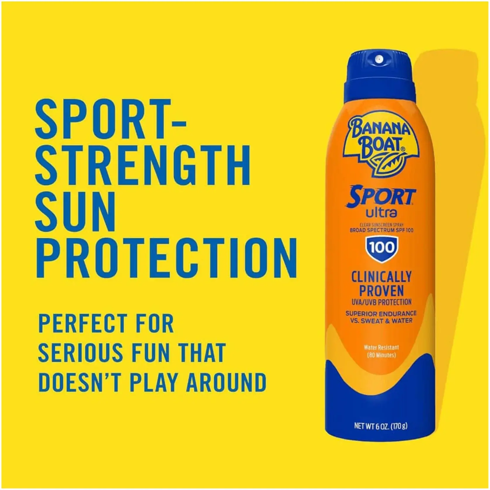Banana Boat Sport Ultra SPF100 Maximum Protection Spray 170g