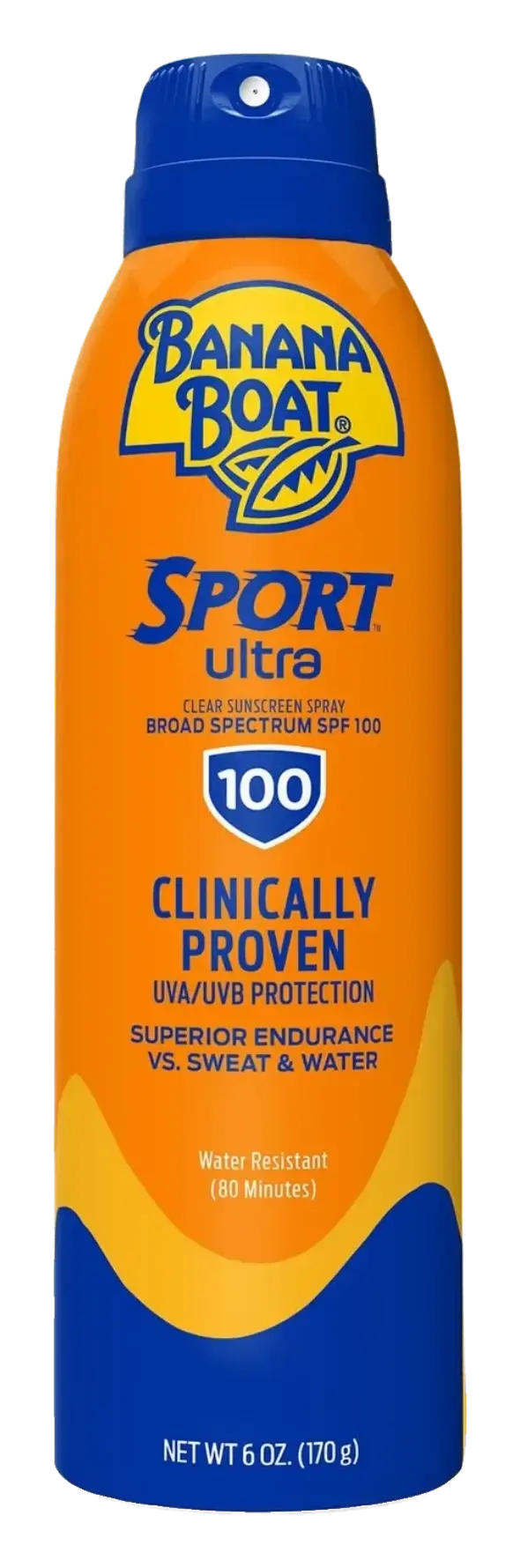 Banana Boat Sport Ultra SPF100 Maximum Protection Spray 170g pack