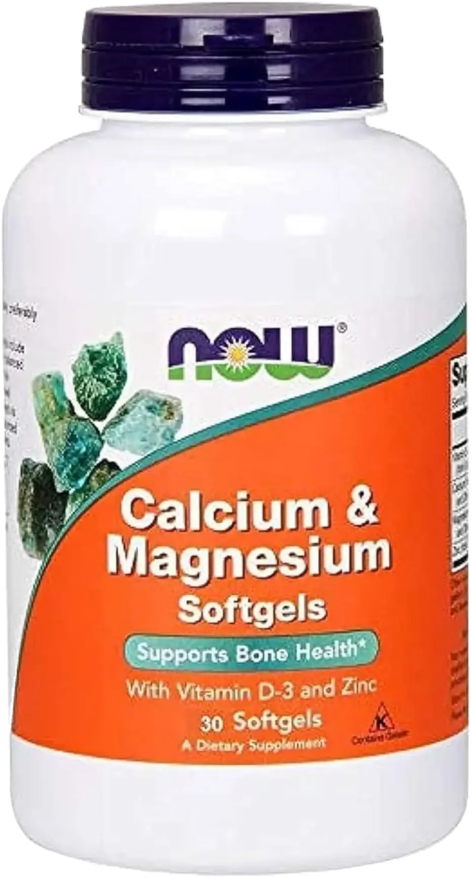 Now Calcium & Magnesium Bone & Muscle Support Softgels 30s pack