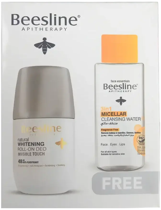 Beesline Whitening Invisible Touch Deodorant Roll-On 50ml OFFER PACK pack