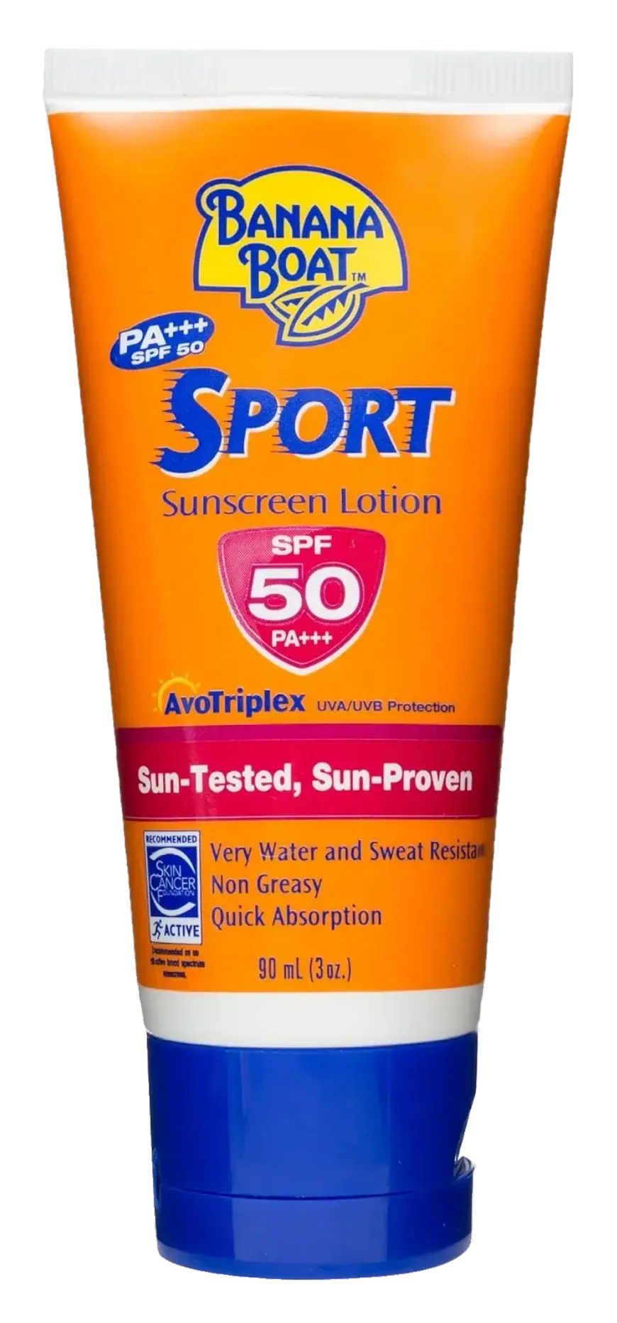 Banana Boat Sport SPF50 Sun Protection Sunscreen Lotion 90ml pack