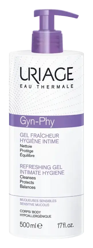 Uriage Gyn-Phy Intimate Hygiene Cleansing Gel 500mL pack