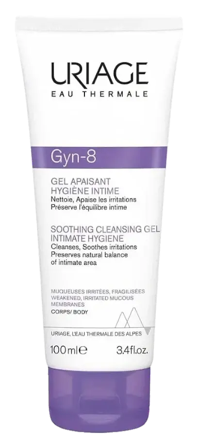 Uriage Gyn-8 Soothing Intimate Hygiene Cleansing Gel 100mL pack