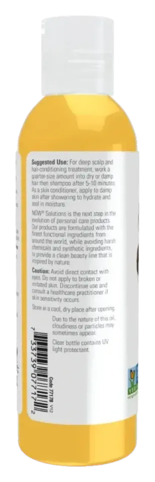 Now Solutions Multipurpose Jojoba Oil for Skin, Hair & Body 118mL