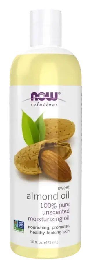 Now Solutions Pure Almond Body & Skin Oil 473mL pack