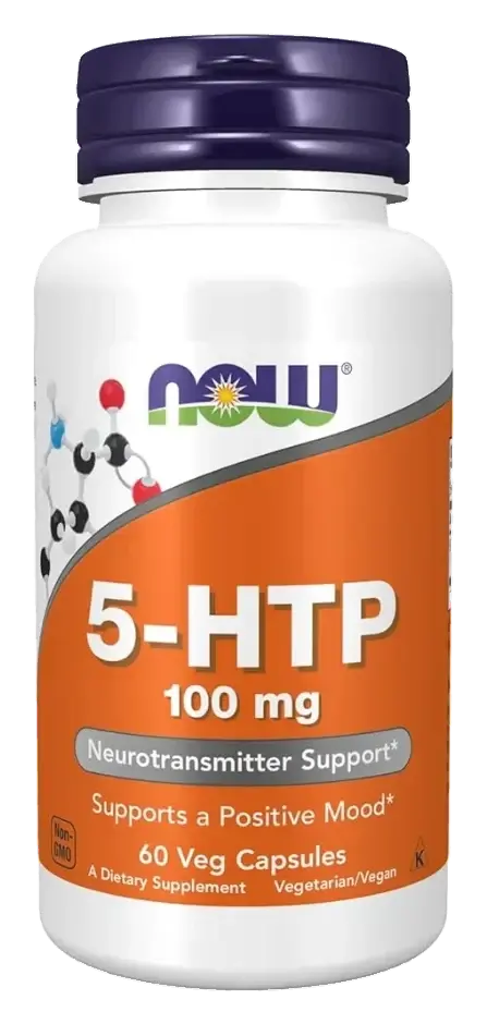 Now 5-HTP Mood & Neurotransmitter Support Capsules 100mg 60s pack