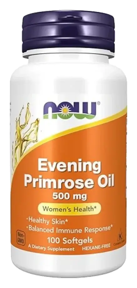Now Evening Primrose Oil Women's Health Softgels 500mg 100s pack