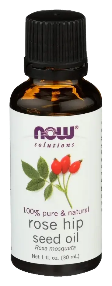 Now Solutions 100% Pure Rosehip Seed Oil for Skin & Hair 30mL pack