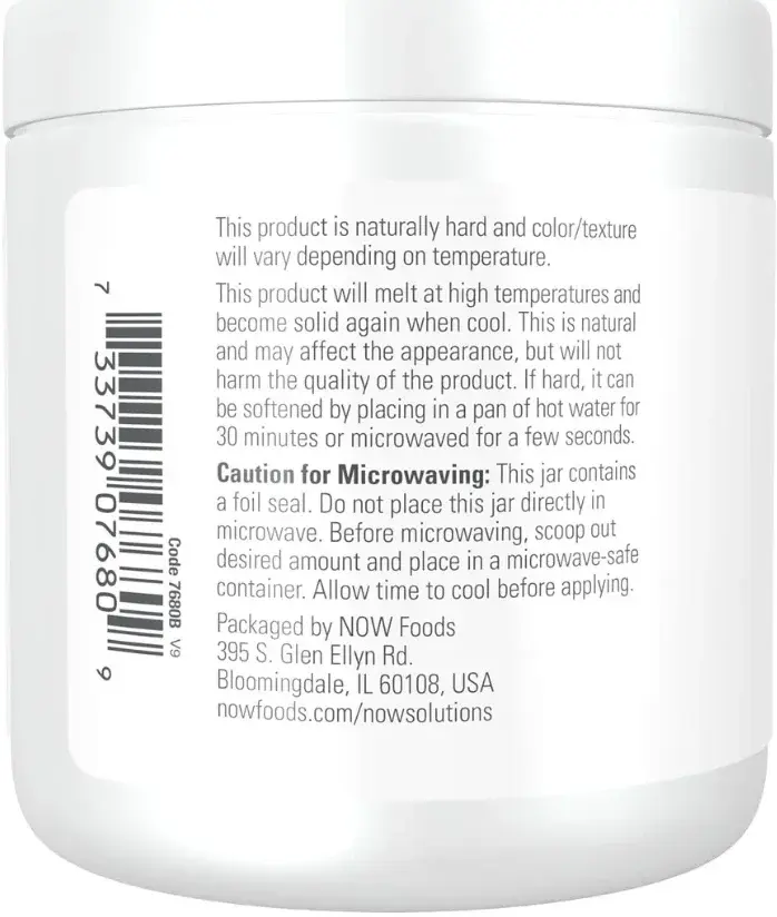 Now Solutions Organic Cocoa Butter Moisturising Skin Balm 198g