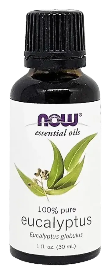 Now Organic 100% Pure Eucalyptus Essential Oil 30mL pack