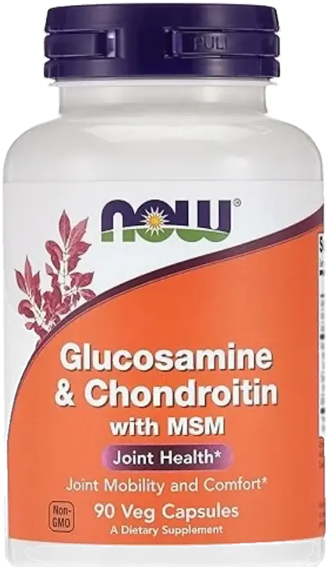Now Glucosamine Chondroitin & MSM Joint Support Capsules 90s pack