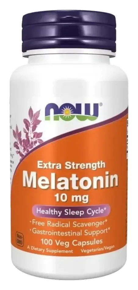 Now Melatonin Sleep Support Tablets 10mg 100s pack