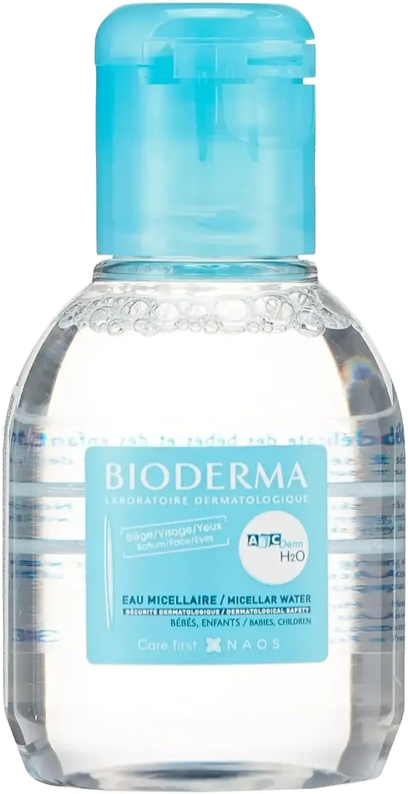 Bioderma ABC Derm H2O Gentle Baby Micellar Cleansing Water 100ml pack