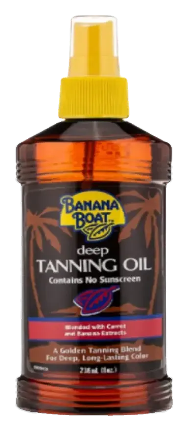 Banana Boat Golden Tan Blend Body Oil No Sunscreen 236mL pack