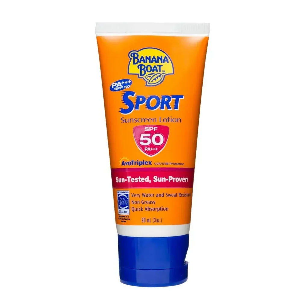 Banana Boat Sport Sun Protection Lotion SPF50 90mL pack