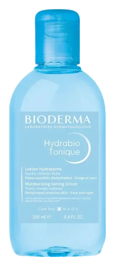 Bioderma Hydrabio Toning Mist Hydrating Face Toner 250mL pack