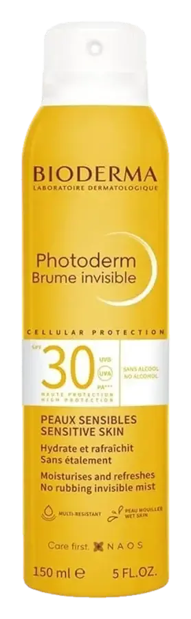 Bioderma Photoderm Brume Invisible Sun Protection Mist SPF30 150mL pack