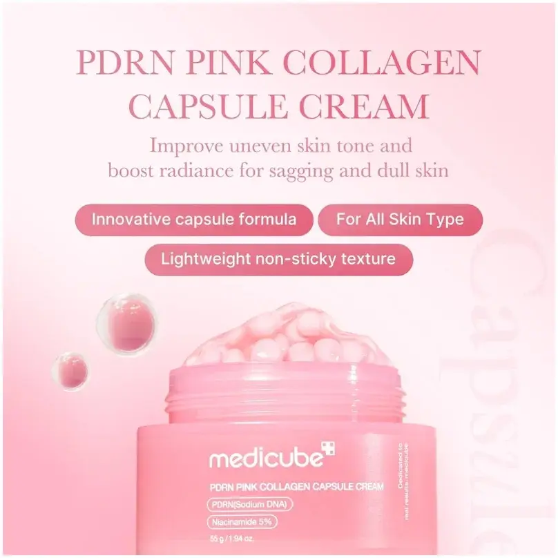 Medicube PDRN Pink Collagen Firming Capsule Cream 55g