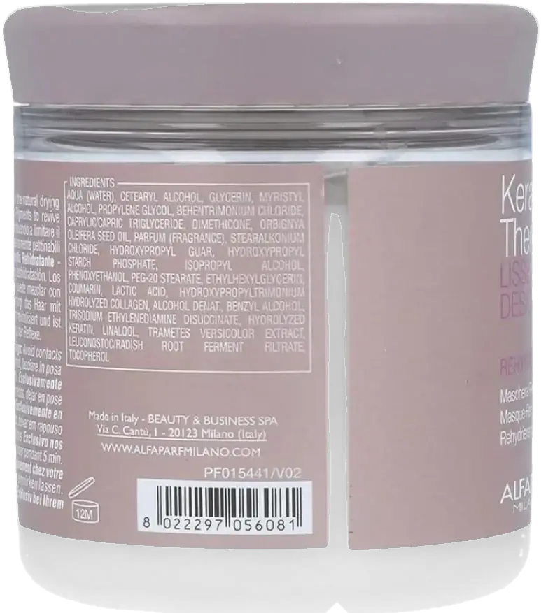 Alfaparf Keratin Therapy Deep Rehydrating Hair Mask 200mL