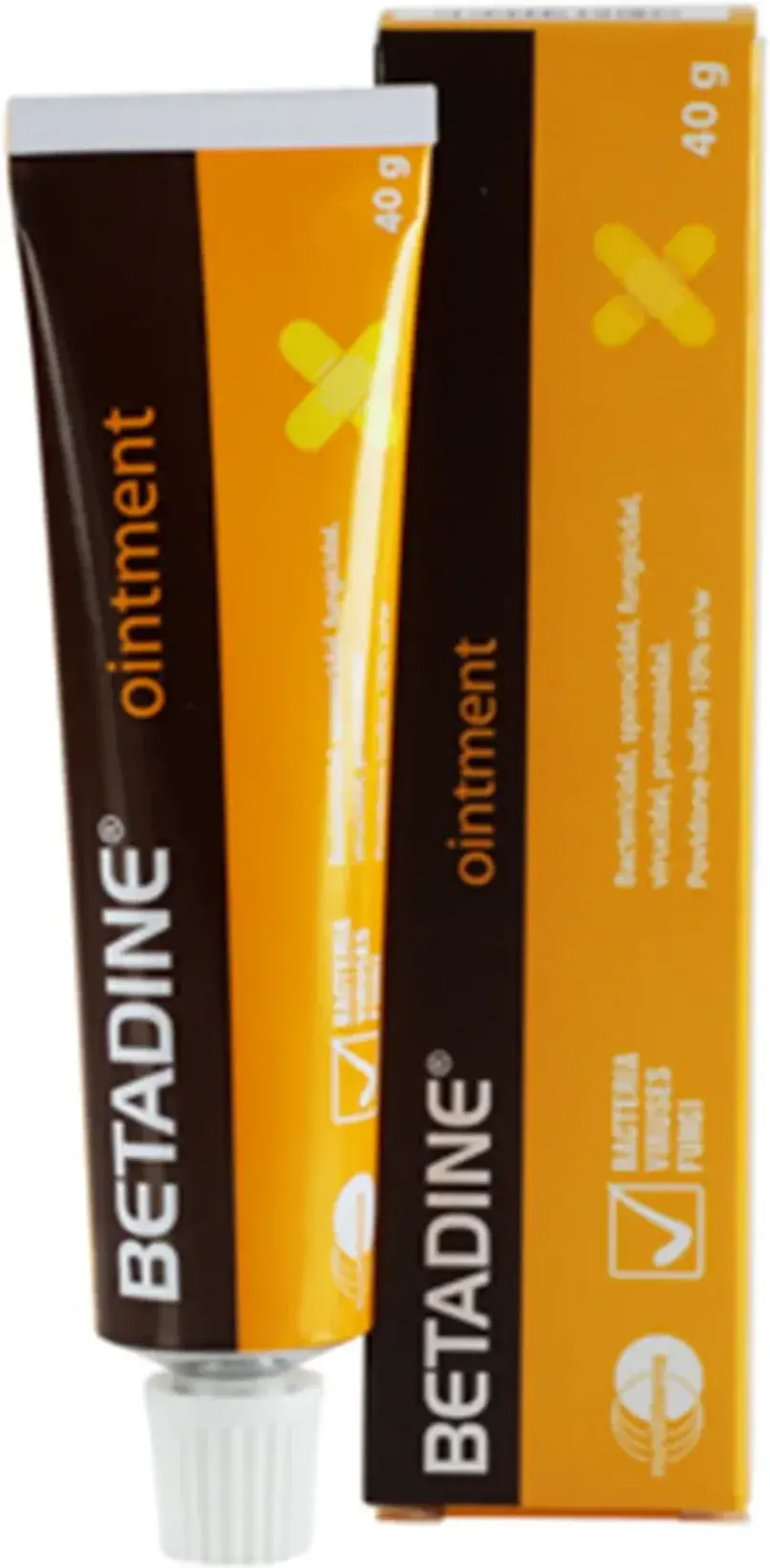 Betadine Povidone-Iodine Antiseptic Wound Healing Ointment 40g pack