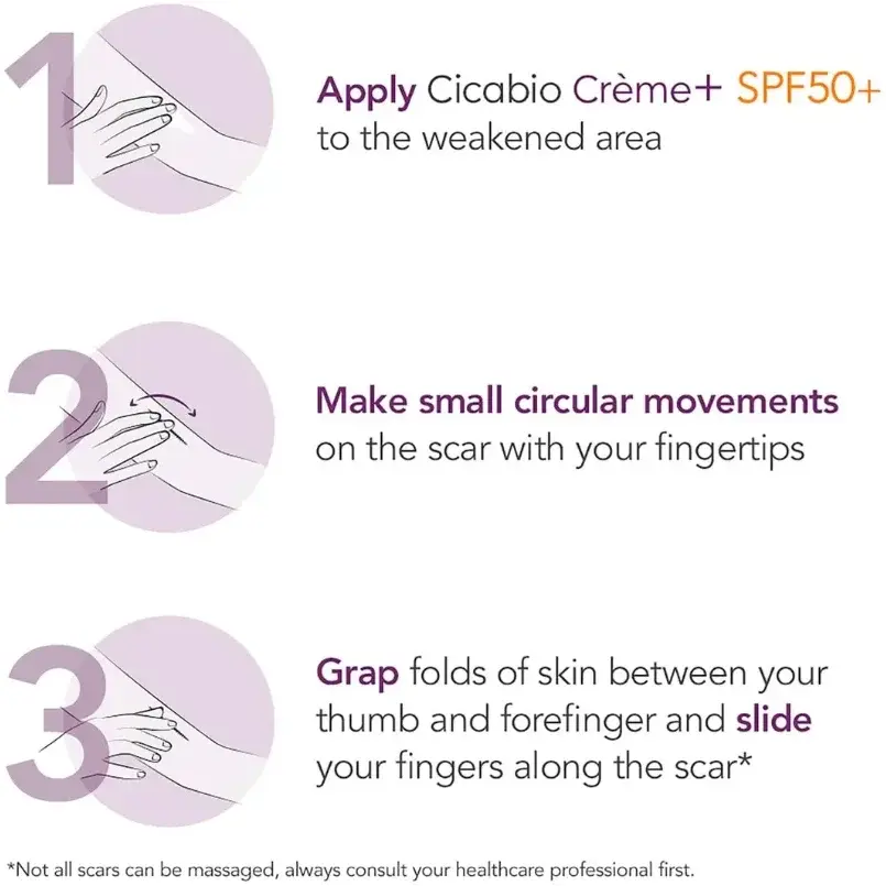Bioderma Cicabio Creme Plus SPF50 Repairing Sunscreen Cream 40mL