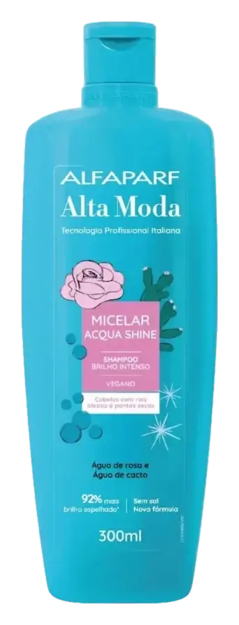 Alta Moda Micellar Acqua Shine Clarifying Shampoo 300mL pack