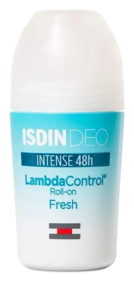 Isdin Lambda Control Fresh Anti-Perspirant Deodorant Roll-On 50mL pack