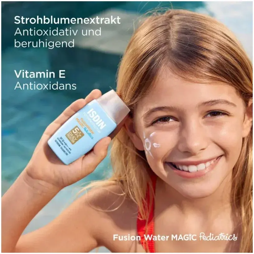 Isdin Pediatric Fusion Water SPF50+ Wet Skin Sunscreen 50mL