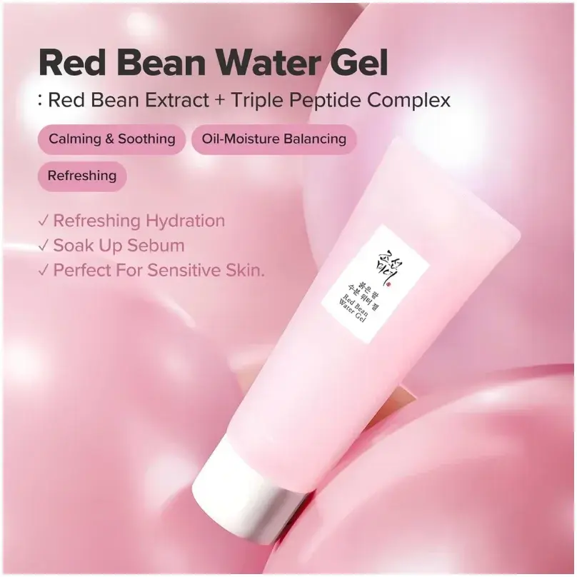 Beauty of Joseon Red Bean Water Gel Lightweight Moisturiser 100mL