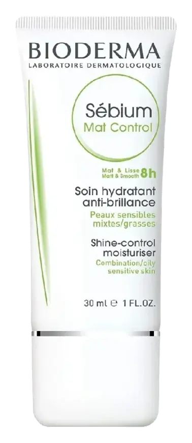 Bioderma Sebium Mat Control Pore-Minimising Mattifying Cream 30mL pack