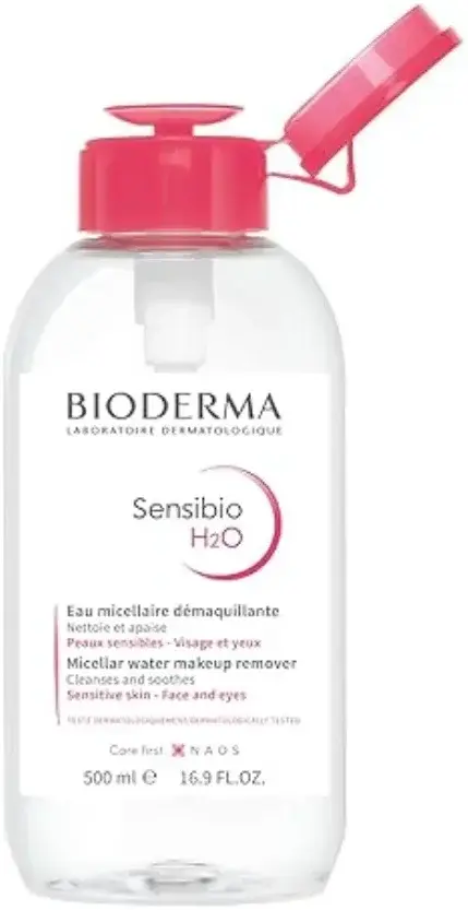 Bioderma Sensibio H2O Micellar Cleansing Water 500mL with Pump