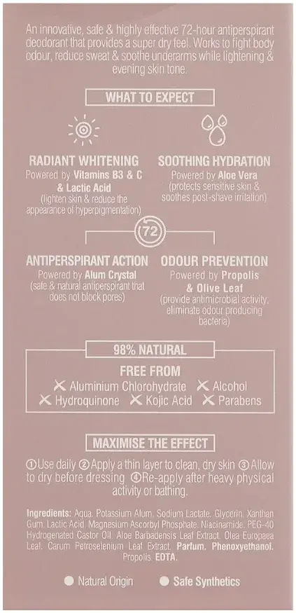 Beesline Whitening Deo Roll On Superdry Powder Soft 50mL