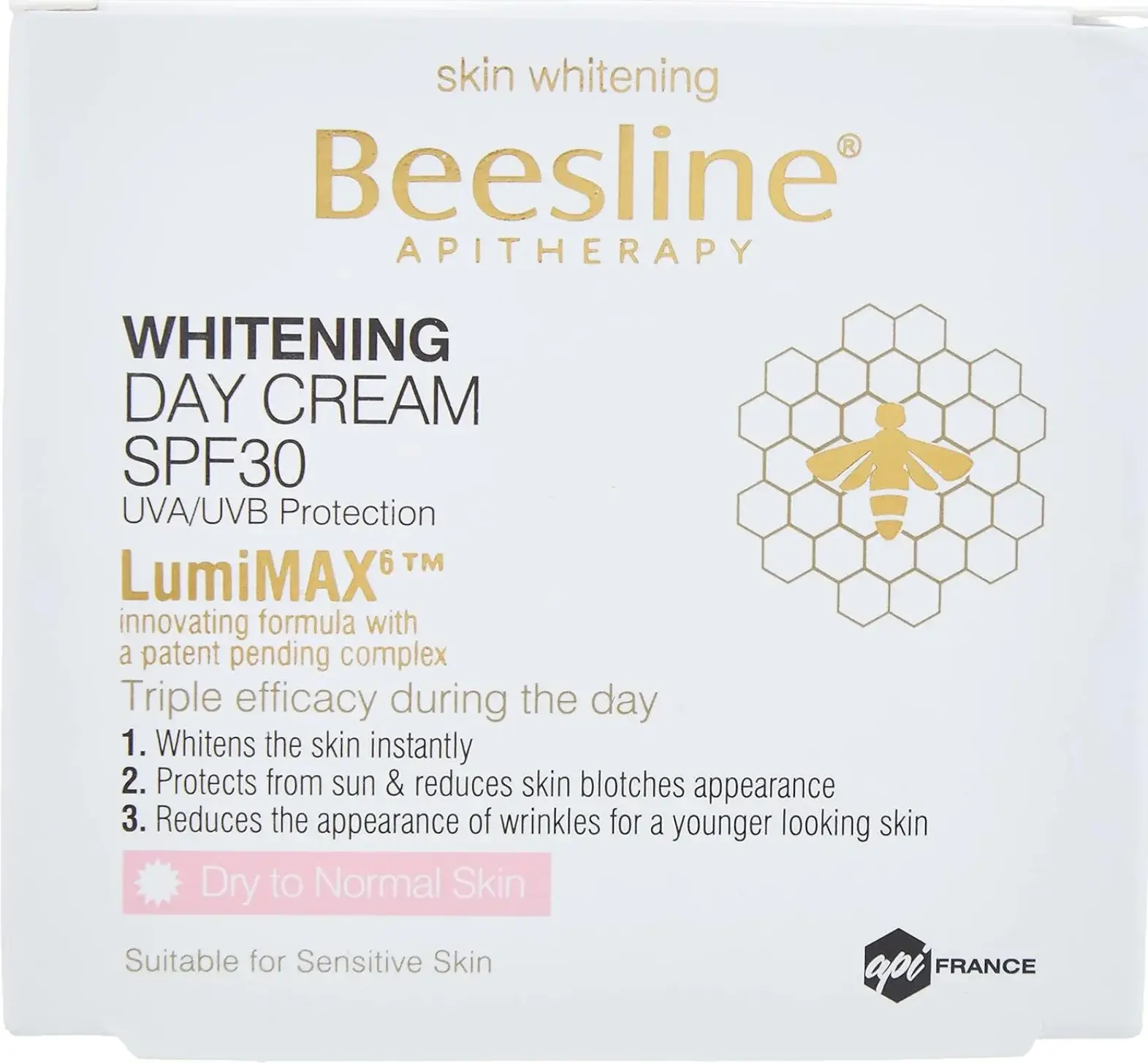 Beesline Whitening SPF30 Brightening Day Face Cream 50ml pack