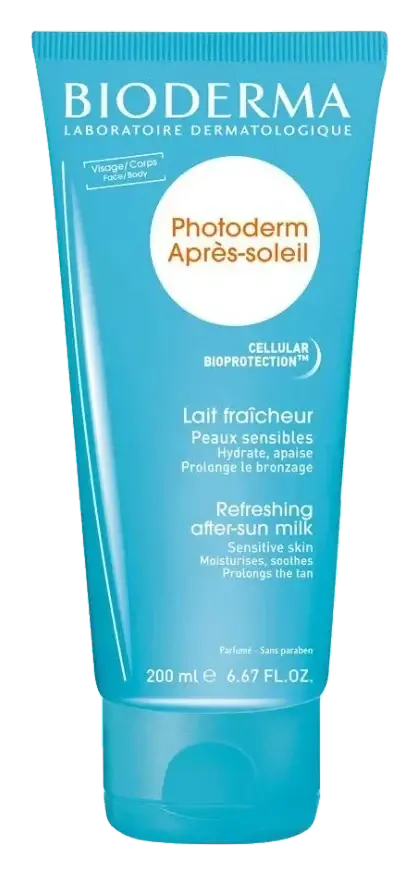 Bioderma Photoderm Refreshing After-Sun Soothing Body Milk 200ml pack