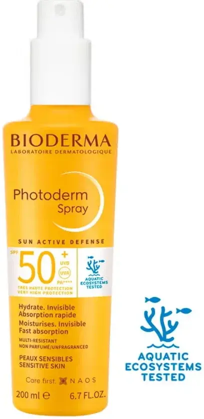 Bioderma Photoderm Spray SPF50+ 200mL pack