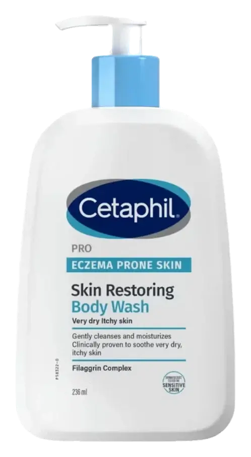 Cetaphil Pro Eczema Wash 236mL pack