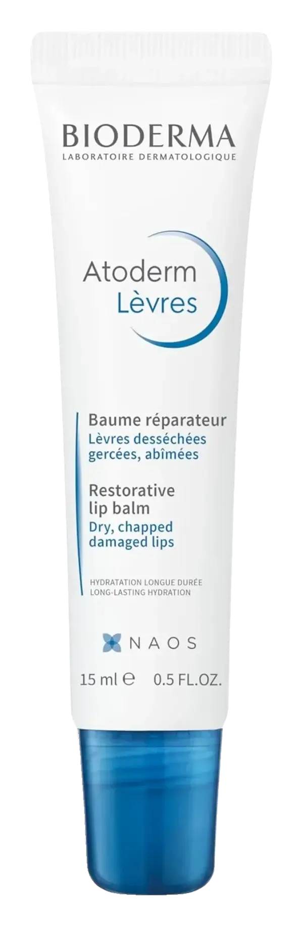 Bioderma Atoderm Nourishing Soothing Lip Balm for Dry Lips 15ml
